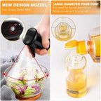 Oil Spray Bottle for Kitchen | Press Pump Oil Sprayer for Cooking Air Fryer BBQ | Pakistan