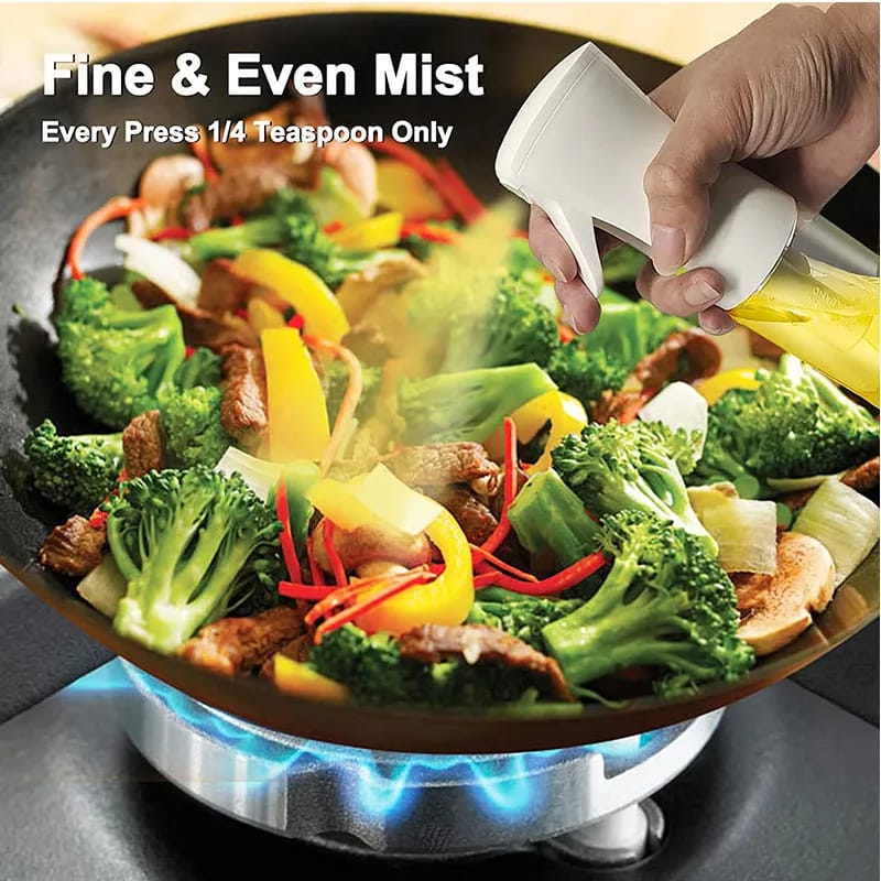 Oil Spray Bottle for Kitchen | Press Pump Oil Sprayer for Cooking Air Fryer BBQ | Pakistan