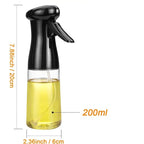 Oil Spray Bottle for Kitchen | Press Pump Oil Sprayer for Cooking Air Fryer BBQ | Pakistan