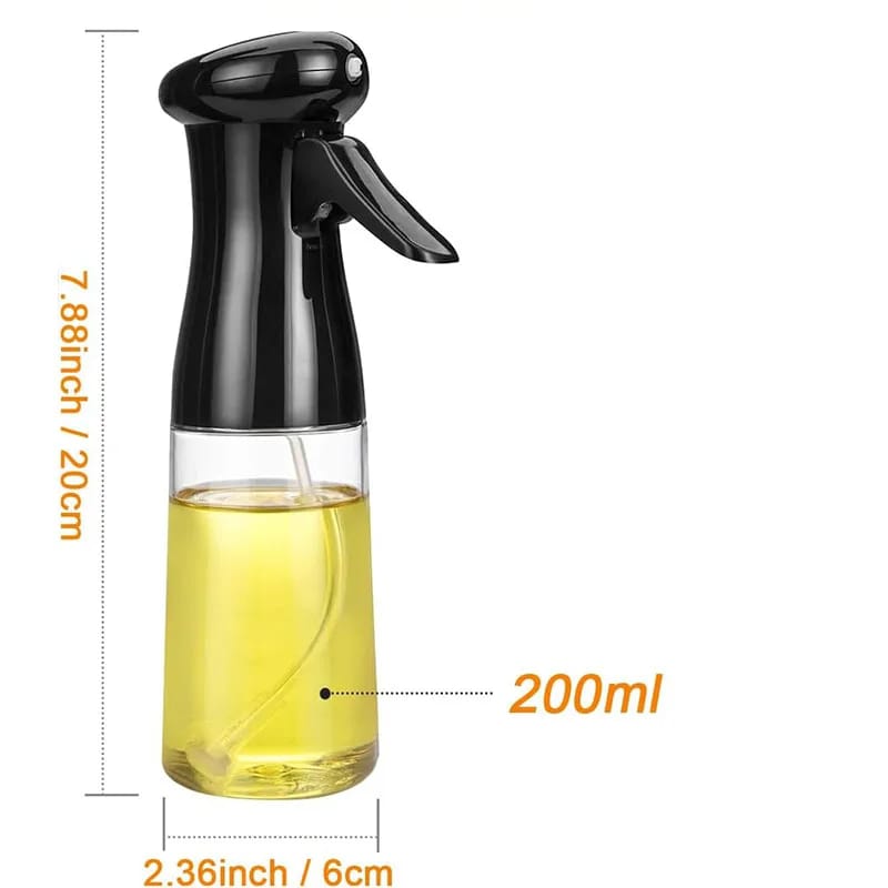 Oil Spray Bottle for Kitchen | Press Pump Oil Sprayer for Cooking Air Fryer BBQ | Pakistan