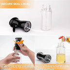 Oil Spray Bottle for Kitchen | Press Pump Oil Sprayer for Cooking Air Fryer BBQ | Pakistan